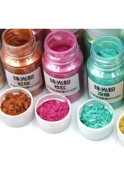 1 mm Bant Stili Doğal Mika Mineral El Yapımı Sabun Renkli Parlak Toz Pigment Mika Tırnak Simi Inci Tozu Epoksi Pigment (Yurt Dışından)