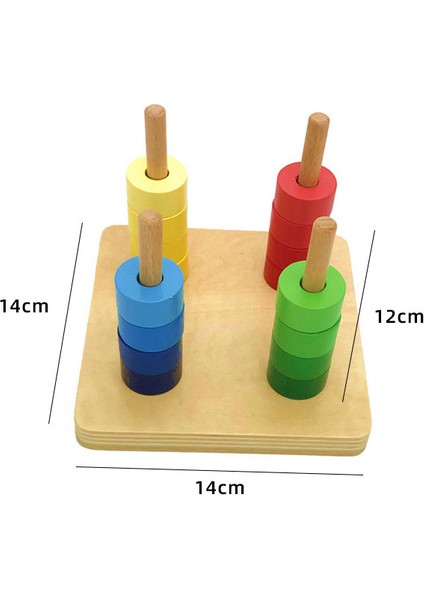 A15 Stili Ahşap Bulmaca Oyuncakları Hafıza Eşleştirme Çubuk Satranç Oyunu Eğlenceli Bulmaca Zeka Oyunu Eğitici Renk Bilişsel Geometrik Şekil Oyuncak Çocuklar Için (Yurt Dışından)