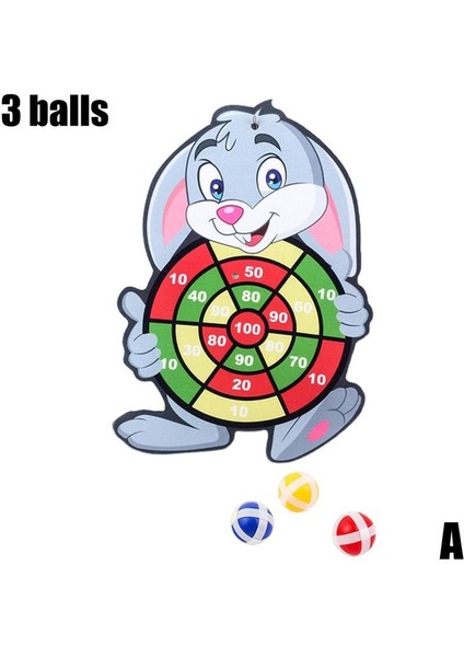 Bir Stil Çocuklar Hedef Yapışkan Top Atma Dart Tahtası Spor Çocuklar Eğitici Oyunlar ile Dart Top Ebeveyn-Çocuk Etkileşimli Oyuncaklar (Yurt Dışından)
