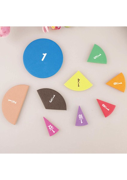 51 Adet Kare Tarzı Kesirler Matematik Öğretim Aracı Eva Yuvarlak Şekil Enstrüman Çocuklar Montessori Erken Eğitici Matematik Gelişim Stem Oyuncak Hediye (Yurt Dışından) indirimleri