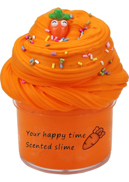 Bir Stil Kendi Yapımı Tereyağı Slime Meyve Seti Yumuşak Esnek ve Yapışkan Olmayan Bulut Slime Yapımı Kokulu Oyuncak Parti Favorileri Çocuklar Için Hediye 70ML (Yurt Dışından)