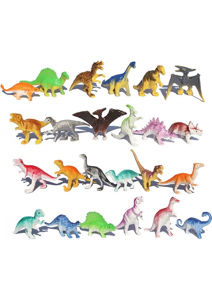 Gök Mavisi Tarzı Toplu Parti Mini Dinozor Model Çocukların Eğitici Oyuncakları Sevimli Simülasyon Hayvan Küçük Figürler Erkek Çocuklar Için Hediye Oyuncaklar (Yurt Dışından)