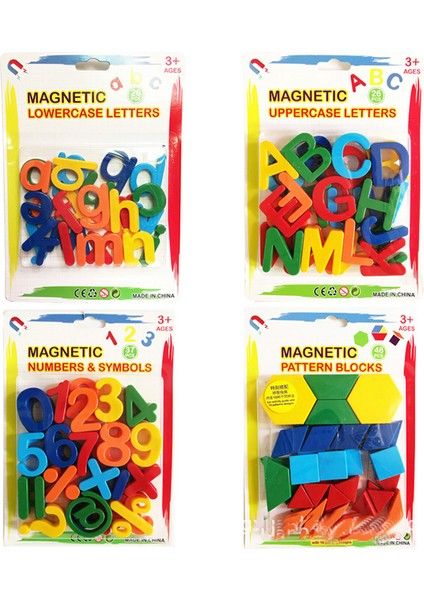 26 Küçük Harf Stili Manyetik Öğrenme Alfabe Harfleri Plastik Buzdolabı Stickerlar Küçük Çocuklar Öğrenme Yazım Sayma Eğitici Oyuncaklar (Yurt Dışından) fiyatları