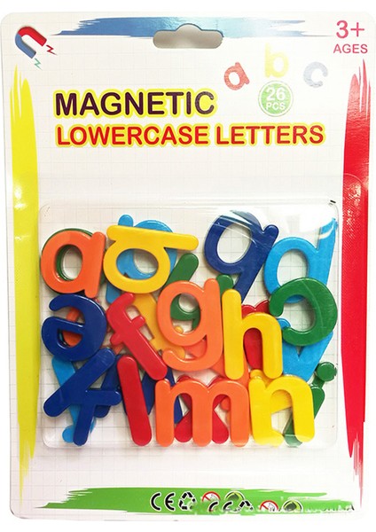 26 Küçük Harf Stili Manyetik Öğrenme Alfabe Harfleri Plastik Buzdolabı Stickerlar Küçük Çocuklar Öğrenme Yazım Sayma Eğitici Oyuncaklar (Yurt Dışından) indirimleri