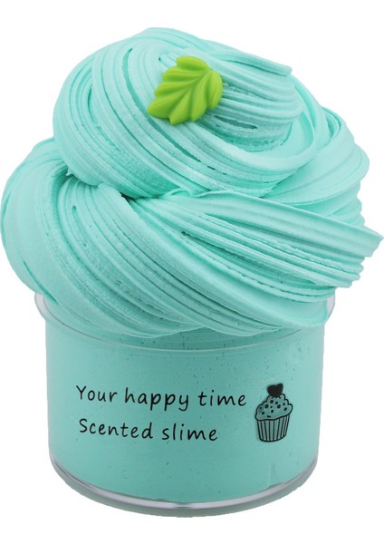 F Stili Kendi Yapımı Tereyağı Slime Meyve Seti Yumuşak Esnek ve Yapışkan Olmayan Bulut Slime Yapımı Kokulu Oyuncak Parti Favorileri Çocuklar Için Hediye 70ML (Yurt Dışından)