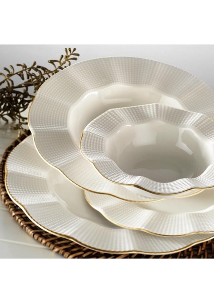 Kutahya Porselen 24 Prc Ymt MLN24Y2694R520_KP_18229_1 Mılena Pearl Krem