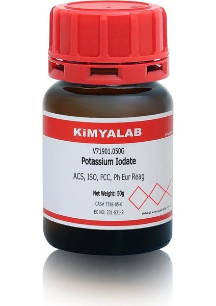 Potasyum İyodat 50G - Potassium İodate ( Cas No : 7758-05-6 )