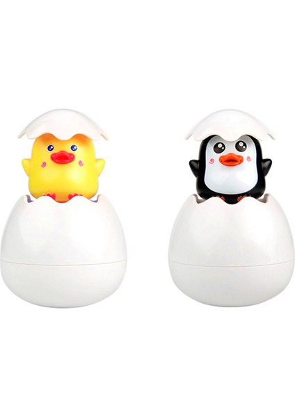 Ördek Stili Bebek Banyo Oyuncakları Sevimli Ördek Penguen Yumurta Sprey Sprey Sprinkler Banyo Sprey Duş Yüzme Su Oyuncakları Çocuk Hediye (Yurt Dışından) fiyatları