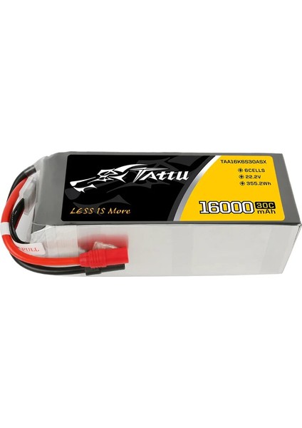 Gens Ace Tattu Lipo Batarya 6s 22.2V 16000MAH 30C indirimleri