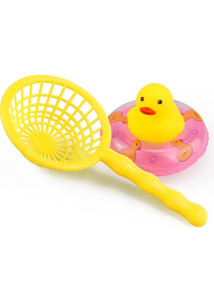 3 Adet Tarzı Yüzen Su Oyuncakları Mini Renkli Yumuşak Yüzen Lastik Ördek Sıkma Sesli Komik Hediye Bebek Çocuklar Için (Yurt Dışından)