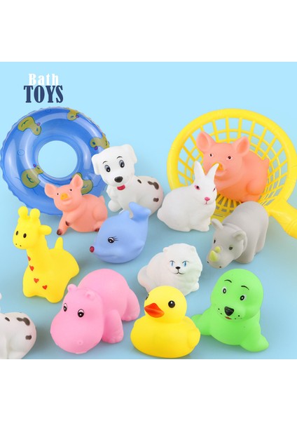 3 Adet Tarzı Yüzen Su Oyuncakları Mini Renkli Yumuşak Yüzen Lastik Ördek Sıkma Sesli Komik Hediye Bebek Çocuklar Için (Yurt Dışından) modelleri