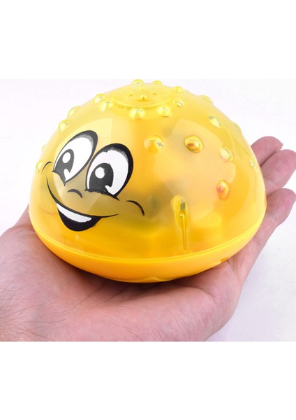 Kırmızı Stil Bebe Banyo Oyuncak Sevimli LED Flaşlı Müzikli Top Su Sıçratma Püskürtücü Bebek Banyo Duş Oyuncak Çocuklar Yüzme Partisi Için (Yurt Dışından)