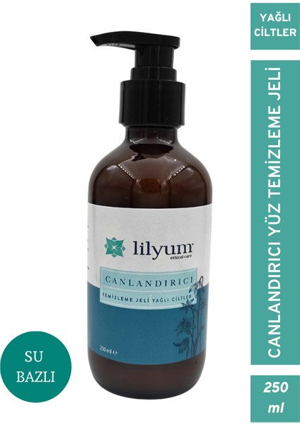 Canlandırıcı Temizleme Jeli - Yağlı Ciltler -250ML