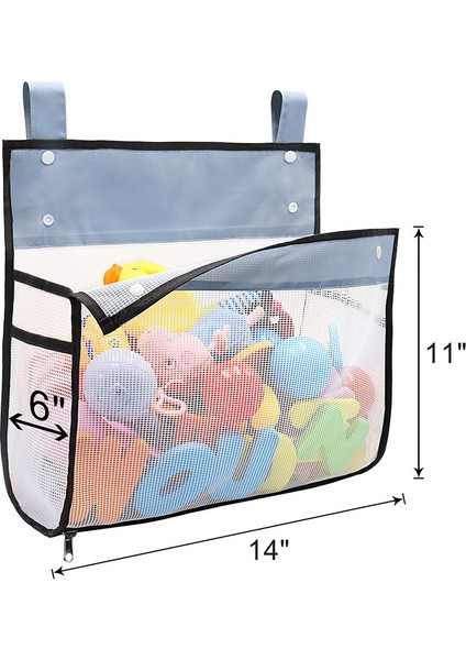 Mavi Stil Bebe Banyo Oyuncakları Organizer Küçük Ayı Kaplan Bebek Çocuk Oyuncak Saklama Ağı Güçlü Emme Kupaları ile Oyuncak Ağı Alet Banyo Düzenleyici (Yurt Dışından)