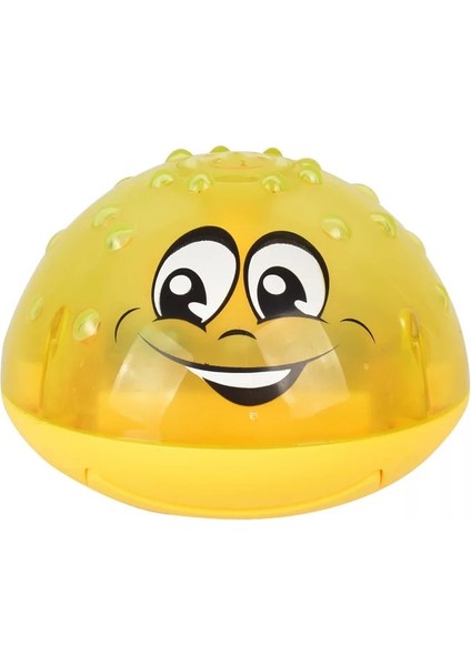 Sarı Top Temel Stil Yok Bebek Banyo Oyuncakları Sprey Su Duş Havuzu Banyo Oyuncakları Elektrikli Balina Banyo Topu Işıklı LED Işıklı Bebek Oyuncak Banyo Oyuncaklığı (Yurt Dışından)