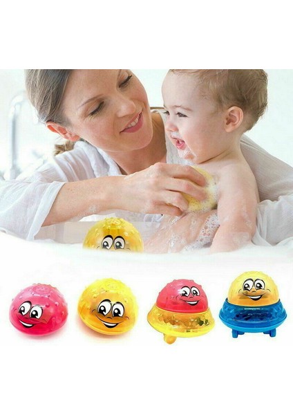 Sarı Stil Bebek Banyo Oyuncak Erkek Elektrikli Indüksiyon Sprey Oyuncak Işık Bebek Banyo Oyun Su Çok Renkli Top Oyuncak Çocuklar Hediye (Yurt Dışından) fırsatları