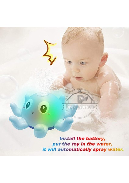 Turuncu Taban Box Stili Yok Bebek Banyo Oyuncakları Sprey Su Duş Banyo Oyuncakları Için Elektrikli Balina Banyo Topu Işık Müzik LED Işık Oyun Havuzu Banyo Oyuncakları (Yurt Dışından) indirimleri
