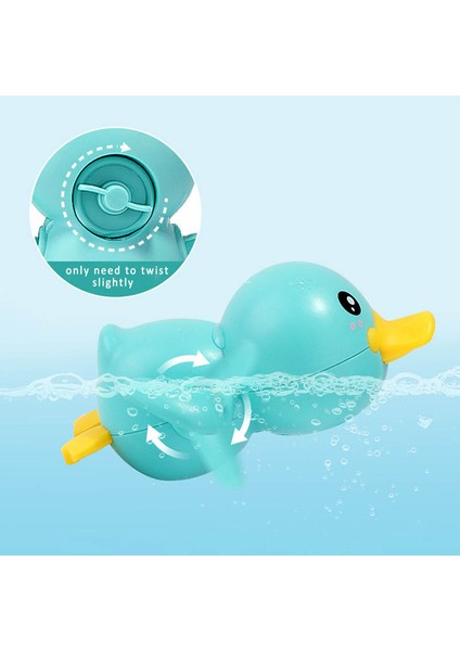 Yeşil Stil Yaz Bebek Banyo Duş Oyuncakları, Yüzen Komik Ördek Çocuk Yüzme Oyunu, Saat Mekanik Oyuncaklar Bebek Hediye Için Banyo Oyuncakları (Yurt Dışından) indirimleri