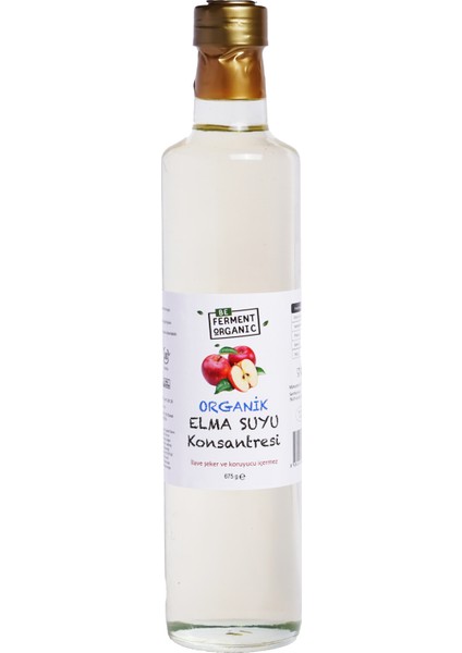 Organik Elma Suyu Konsantresi 675 gr