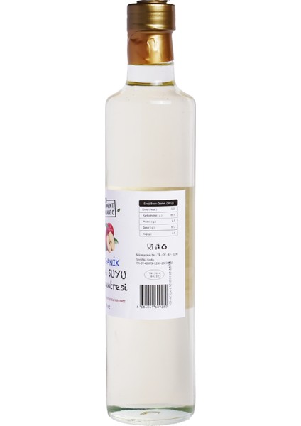 Organik Elma Suyu Konsantresi 675 gr fiyatları