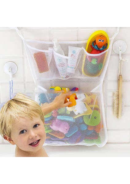 Gök Mavisi Tarzı Bebek Oyuncak Filesi Banyo Küvet Bebek Organizatörü Emiş Banyo Banyo Oyuncak Ağ Bebek Çocuk Banyo Küvet Oyuncak Banyo Oyunu Filesi Çocuklar (Yurt Dışından)