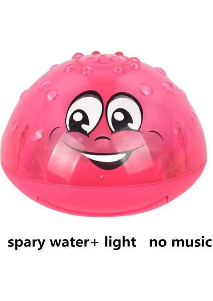 D Stili Bebek Oyuncakları Sprey Su Işık Müzik Dönen Top Banyo Yaz Oyun Suyu (Yurt Dışından)