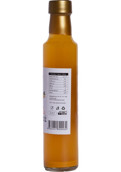 Zerdeçal ve Zencefil Özlü Elma Sirkesi (250 ml )