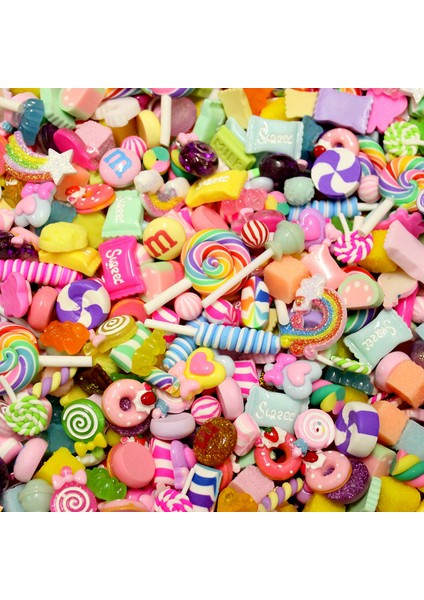 No.14 Tarzı Telefon Kılıfı Süsleme Için Mini Reçine Şeker Donut Aksesuarı Mini Reçine Pasta Meyve Şeker Çikolata (Yurt Dışından) modelleri