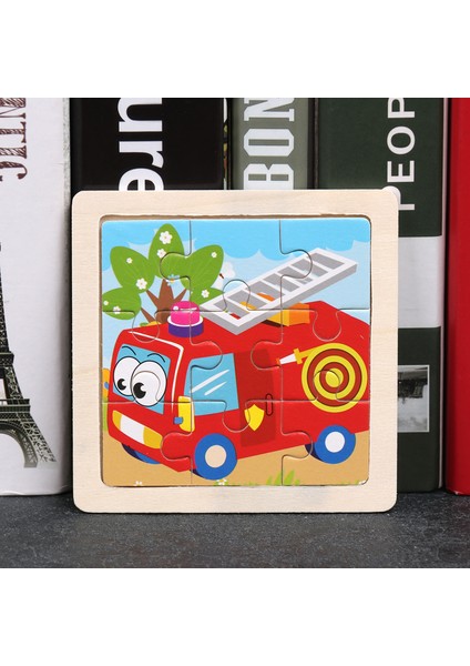 No.16 Tarzı Wemmıcks Çocuk Ahşap Puzzle Çeşitli Hayvan Trafik Bulmaca Seti Eğitici Jigsaw Oyuncaklar Çocuklar Için Hediye Bulmaca Oyunu (Yurt Dışından)
