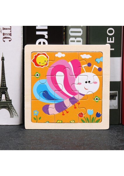 No.5 Tarzı Wemmıcks Çocuk Ahşap Puzzle Çeşitli Hayvan Trafik Bulmaca Seti Eğitici Jigsaw Oyuncaklar Çocuklar Için Hediye Bulmaca Oyunu (Yurt Dışından)