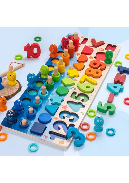No.4 Tarzı Çocuklar Için Matematik Oyuncakları Montessori Ahşap Hareketli Tahta Eğitim Aracı Sayı Eşleştirme Bulmaca Okul Öncesi Geometri Dijital Eğitim Oyuncak Hediye (Yurt Dışından) fırsatları