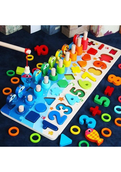 No.4 Tarzı Çocuklar Için Matematik Oyuncakları Montessori Ahşap Hareketli Tahta Eğitim Aracı Sayı Eşleştirme Bulmaca Okul Öncesi Geometri Dijital Eğitim Oyuncak Hediye (Yurt Dışından) indirimleri
