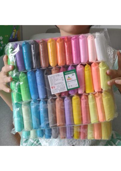 36 Renk Kil Stili Çocuklar Için Hediye Oyun Hamuru Eğitici 5d Oyuncak Havadar Plastilin Modelleme Kil Eğlenceli Oyun Hamuru Çocuklar Işıltı Oyuncak Kil Slime Polimer (Yurt Dışından)