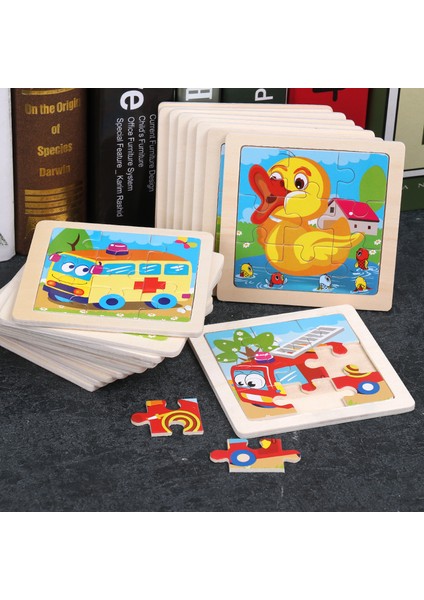No.3 Tarzı Wemmıcks Çocuk Ahşap Puzzle Çeşitli Hayvan Trafik Bulmaca Seti Eğitici Jigsaw Oyuncaklar Çocuklar Için Hediye Bulmaca Oyunu (Yurt Dışından) indirimleri