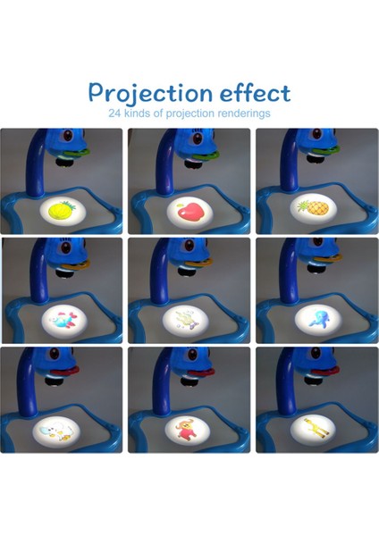G Sarı Küçük Stil Çocuklar Için Projeksiyonlu Çizim Masası Boyama Tahtası Yazı Tahtası Çok Fonksiyonlu Sanat El Sanatları Eğitici Projeksiyon Makinesi Çizim Oyuncak (Yurt Dışından) modelleri