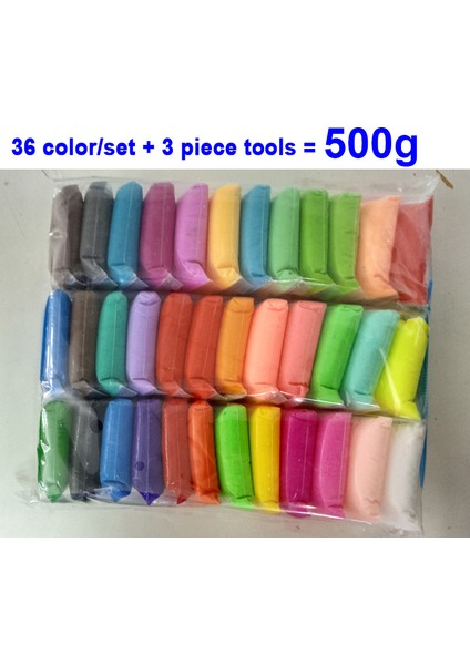 Bir Set Tarzı Çocuklar Için Hediye Oyuncak 36 Renk Işık Yumuşak Kil Dıy Oyuncak Eğitici Hava Kuruyan Polimer Plastikin Güvenli Renkli Işık Kil Oyuncak (Yurt Dışından) fiyatları