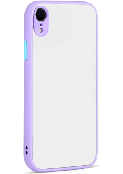 Apple iPhone Xr 6.1 Uyumlu Svl Hux Kapak-Lila