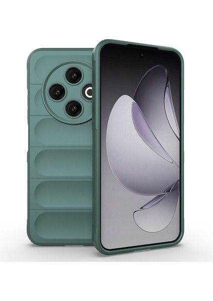 Tecno Spark 30C 4g Kılıf Esnek Tpu Oyuklu Arka Yüzey Tasarımlı App Etnik Silikon Kapak - Lacivert