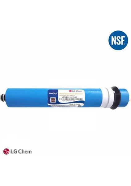Kapalı Kasa 12 Inç Su Arıtma Cihazı Filtresi 6 Aşamalı 80 Gpd Lg Membranlı Inline Seti fırsatları