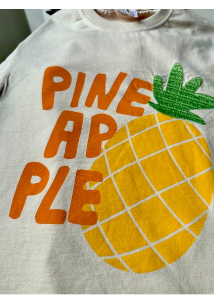 Pineapple Desenli Kız Çocuk Takımı modelleri