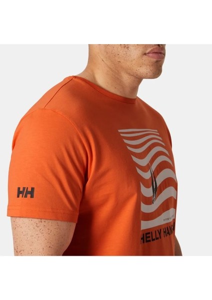 shoreline 3.0 erkek turuncu t-shirt hha.54601 indirimleri