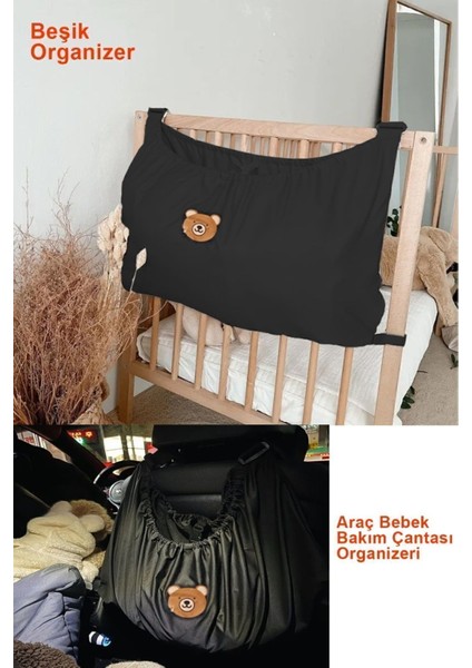 Bebek Arabası Çantası & Torbası , Çok Fonksiyonlu Anne Bebek Çantası, Beşik Yanı Organizer, fırsatları