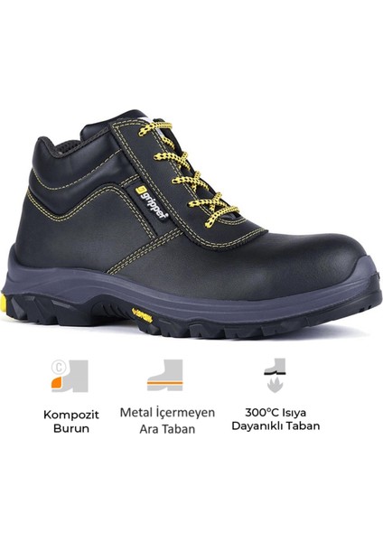 Gobi Gpr 25 S3 Hro Src Vidala Deri Kompozit Burunlu Kevlar Ara Tabanlı iş botu