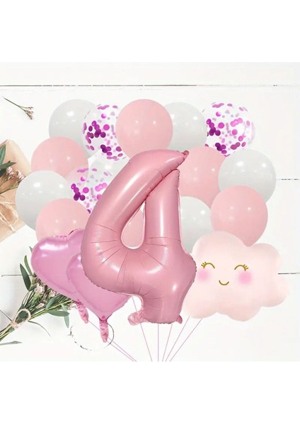 Prenses Balon Seti 4 Yaş