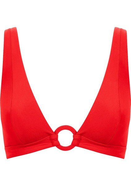 Summer Essence Üçgen Bikini Üstü, Geri Dönüşümlü Kumaş, Geniş Askılı