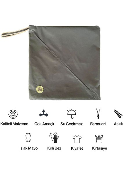 Su Geçirmez ,ıslak, Kuru, Mayo, Kirli Temiz Kıyafet ve Bez, Kırtasiye Bebek ve Çocuk Çantası