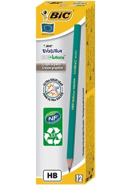 Faber Castell Kaliteli Karışık 12'li Kurşun Kalem Faber+Adel+Bic+Fatih Karisik indirimleri
