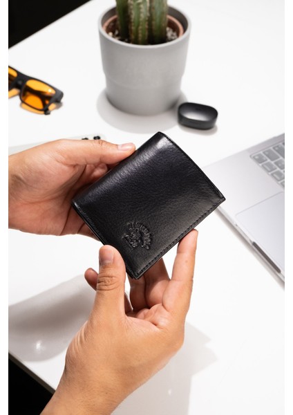 Erkek Deri Cüzdan ve Kartlık – NEWPOLO106- Kahverengi fiyatları