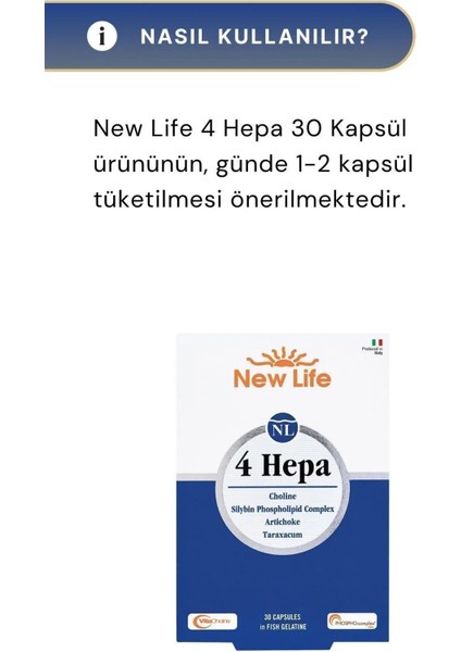 4 Hepa 30 Softgel Kapsül 2 Adet