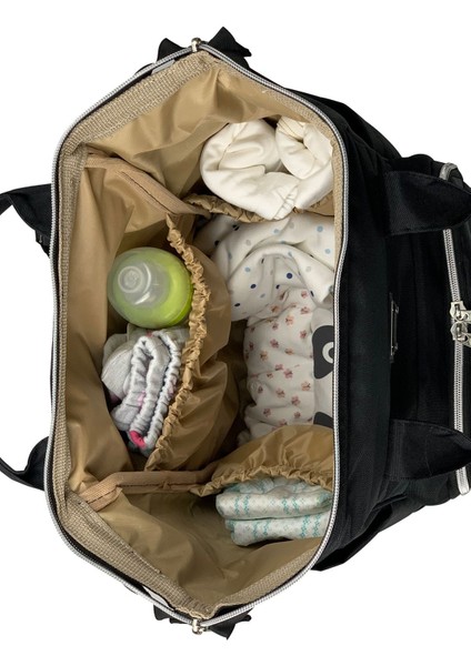 Paris Baby Bag Baskılı Kadın ve Anne Bebek Çantası indirimleri
